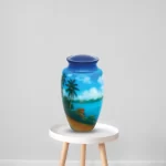 Hand Painted Urns - Paradise