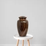 Hydro-Painted Urns - Brazilian Rosewood