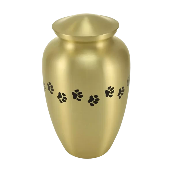 Classic Paws Brass Pet Urn