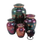 Classic Paws Raku Pet Urn