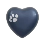 Odyssey Paw Moonlight Blue Heart Shaped Pet Urn