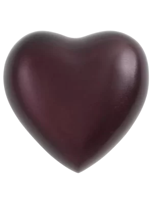 Monterey Ruby Heart Shaped Keepsake Urn