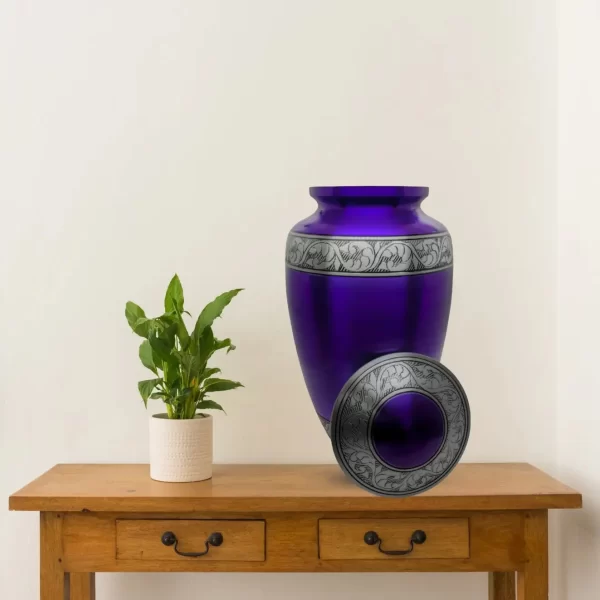 Royal Amethyst - Purple Cremation Urn