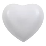 Arielle Heart Pearl White Infant Urn