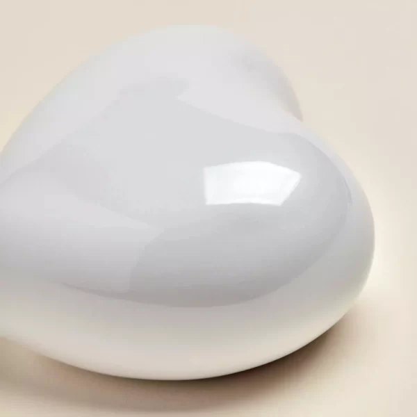 Arielle Heart Pearl White Infant Urn