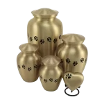 Classic Paws Brass Pet Urn