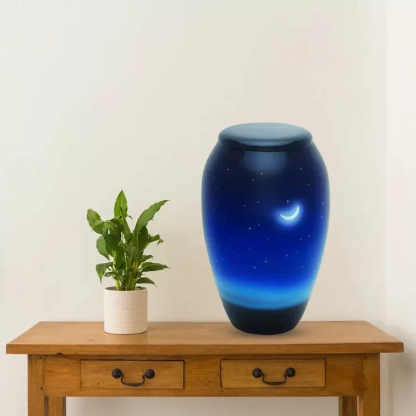 Hand Painted Urns - Starry Nights