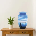 Hand Painted Urns - Fisherman