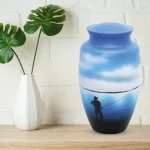 Hand Painted Urns - Fisherman