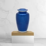 Solid Color Urn - Blue Pearl