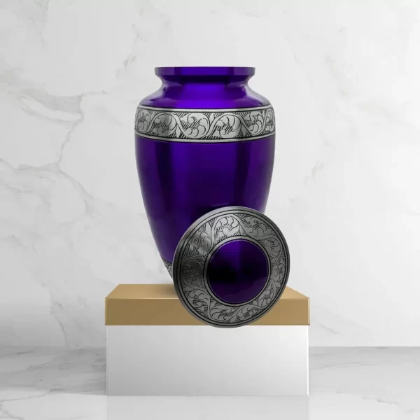 Royal Amethyst - Purple Cremation Urn