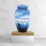 Hand Painted Urns - Fisherman