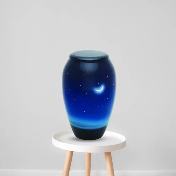 Hand Painted Urns - Starry Nights