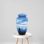 Hand Painted Urns - Fisherman