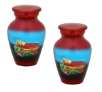 Pair of Keepsake Urns - Sonoran Desert