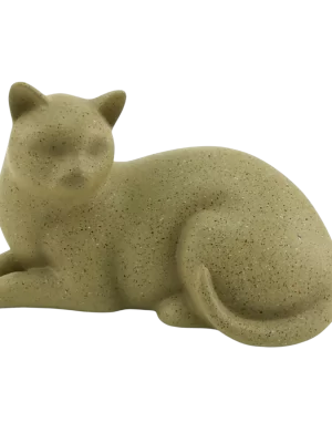 Cozy Cat Fawn Pet Urn