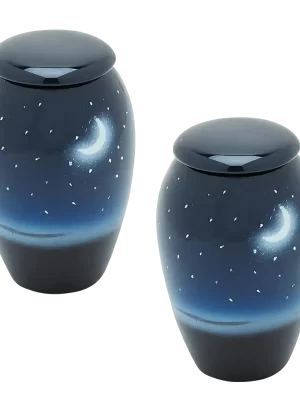 Pair of Keepsake Urns - Starry Nights