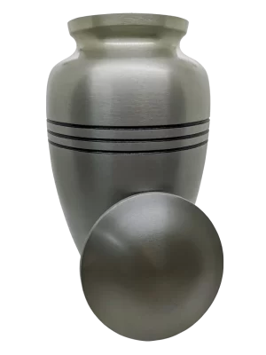 Cremation Urn - Silver (Pewter)