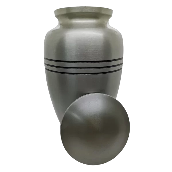 Cremation Urn - Silver (Pewter)