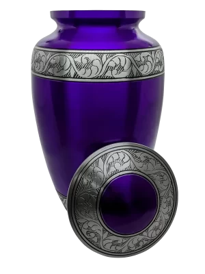 Royal Amethyst - Purple Cremation Urn