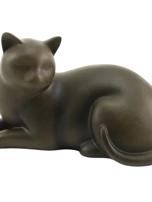 Cozy Cat Sable Pet Urn