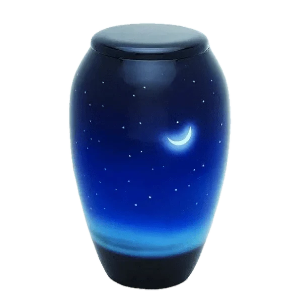 Hand Painted Urns - Starry Nights